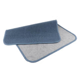 Max Montessori Materials Working Rug Children Playing Mat 80x60cm Blue