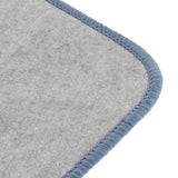 Max Montessori Materials Working Rug Children Playing Mat 80x60cm Blue
