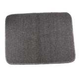 Max Montessori Materials Working Rug Children Playing Mat 80x60cm Grey