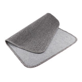 Max Montessori Materials Working Rug Children Playing Mat 80x60cm Grey
