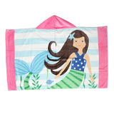 Max Soft Absorbent Kid Hooded Bath/Pool/Beach Towel Fade Resistant Cotton Type 1