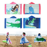Max Soft Absorbent Kid Hooded Bath/Pool/Beach Towel Fade Resistant Cotton Type 1