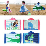 Max Soft Absorbent Kid Hooded Bath/Pool/Beach Towel Fade Resistant Cotton Type 1