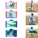 Max Soft Absorbent Kid Hooded Bath/Pool/Beach Towel Fade Resistant Cotton Type 1