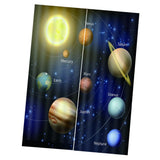 Max 3D Planet Printing Window Curtains for Living Room Bedroom Decor 170 x 200cm