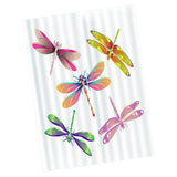 Max Dragonfly 3D Print Window Drapes Insulated Blackout Window Curtains Style-2