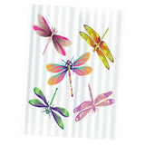 Max Dragonfly 3D Print Window Drapes Insulated Blackout Window Curtains Style-3