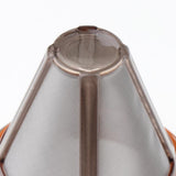 Max Stainless Steel Pour Over Coffee Dripper Slow Drip Coffee Filter Cup Orange