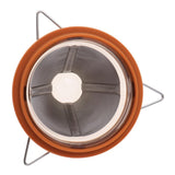 Max Stainless Steel Pour Over Coffee Dripper Slow Drip Coffee Filter Cup Orange