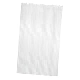 Max Multi-function Waterproof Bathroom Curtains with Hooks White_S