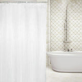 Max Multi-function Waterproof Bathroom Curtains with Hooks White_S