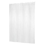 Max Multi-function Waterproof Bathroom Curtains with Hooks White_S