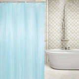 Max Multi-function Waterproof Bathroom Curtains with Hooks Blue_S