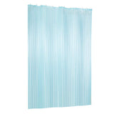 Max Multi-function Waterproof Bathroom Curtains with Hooks Blue_S