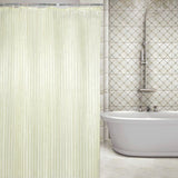 Max Multi-function Waterproof Bathroom Curtains with Hooks Creamy white_S