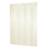 Max Multi-function Waterproof Bathroom Curtains with Hooks Creamy white_S