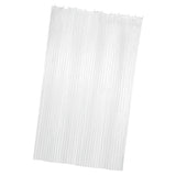 Max Multi-function Waterproof Bathroom Curtains with Hooks White_M