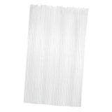 Max Multi-function Waterproof Bathroom Curtains with Hooks White_M