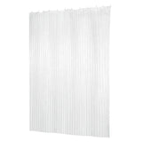 Max Multi-function Waterproof Bathroom Curtains with Hooks White_M