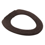 Max Soft Stretch Warmer Closestool Toilet Seats Cover Pad Cushion  Coffee