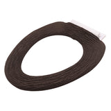 Max Soft Stretch Warmer Closestool Toilet Seats Cover Pad Cushion  Coffee