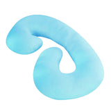 Max Maternity Pregnancy Nursing Pillow Side Sleeping Full Body Cushion Lake Blue