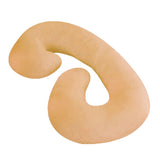 Max Maternity Pregnancy Nursing Pillow Side Sleeping Full Body Cushion Camel
