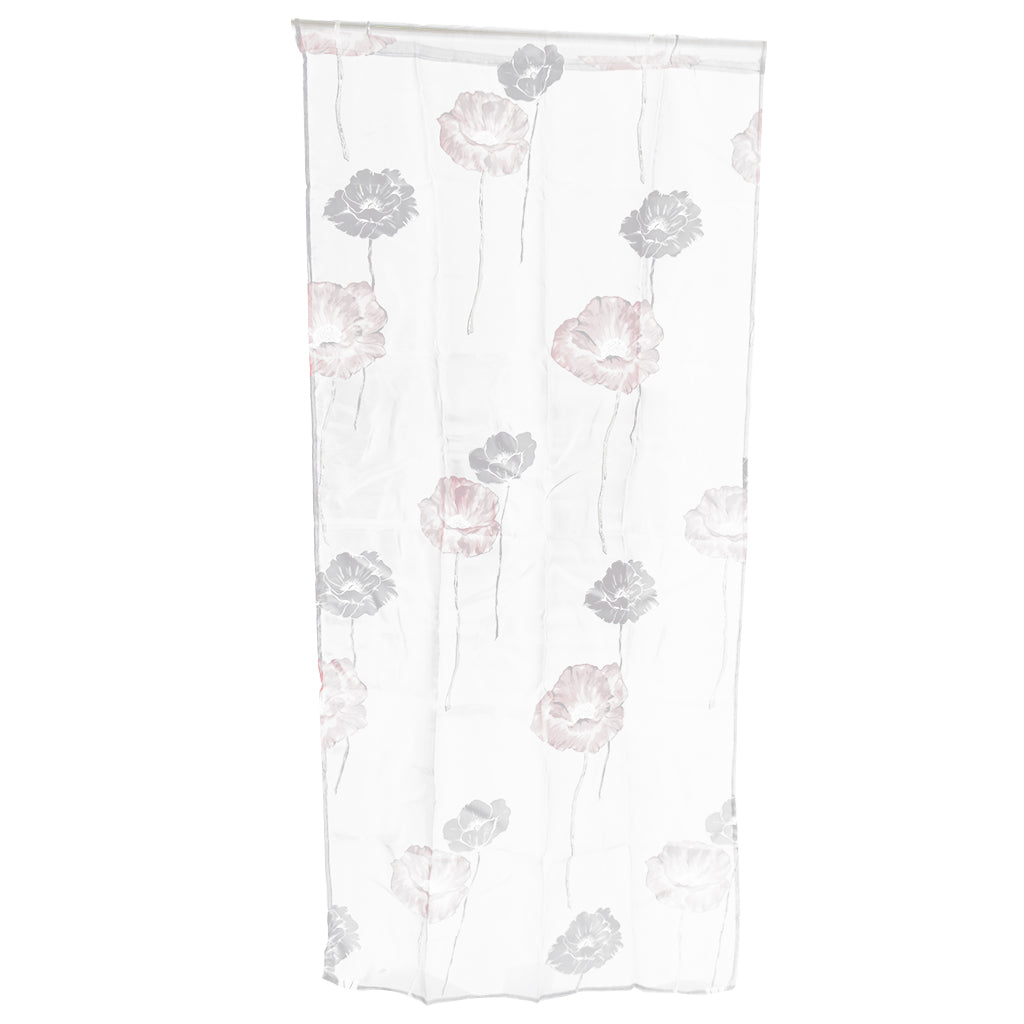 Max Fresh Tulle Voile Lifting Curtain Window Balcony Sheer Valance  Pink