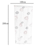 Max Fresh Tulle Voile Lifting Curtain Window Balcony Sheer Valance  Pink