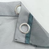 Max 1Pc Voile Curtain Single Panel Sheer Voile Curtain Panel Blue Punch