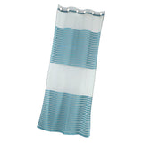 Max 1Pc Voile Curtain Single Panel Sheer Voile Curtain Panel Blue Punch