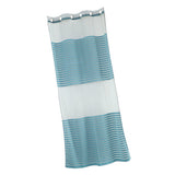 Max 1Pc Voile Curtain Single Panel Sheer Voile Curtain Panel Blue Punch