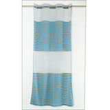 Max 1Pc Voile Curtain Single Panel Sheer Voile Curtain Panel Blue Punch