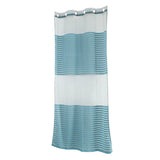 Max 1Pc Voile Curtain Single Panel Sheer Voile Curtain Panel Blue Punch