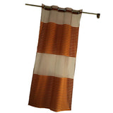 Max 1Pc Voile Curtain Single Panel Sheer Voile Curtain Panel Dark Coffee Punch