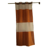 Max 1Pc Voile Curtain Single Panel Sheer Voile Curtain Panel Dark Coffee Punch