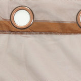 Max 1Pc Voile Curtain Single Panel Sheer Voile Curtain Panel Dark Coffee Punch