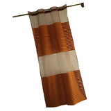 Max 1Pc Voile Curtain Single Panel Sheer Voile Curtain Panel Dark Coffee Punch