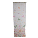 Max Butterfly Print Sheer Curtains Window Voile Panels for Bedroom 270x100cm