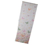 Max Butterfly Print Sheer Curtains Window Voile Panels for Bedroom 270x100cm