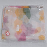 Max Butterfly Print Sheer Curtains Window Voile Panels for Bedroom 270x100cm