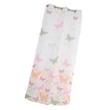 Max Butterfly Printing Sheer Curtains Window Voile Panels for Bedroom 270x100cm