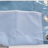 Max Starry Series Bedroom Finished Curtains Gauze Drapes Roman Shade Blue
