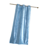 Max Starry Series Bedroom Finished Curtains Gauze Drapes Roman Shade Blue
