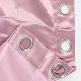 Max Starry Series Bedroom Finished Curtains Gauze Drapes Roman Shade Pink