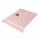 Max Pure Cotton Massage Table Face Hole Towel Beauty Bed Cover Sheet Jade Pink