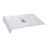 Max Soft Beauty Massage SPA Treatment Bed Cover Sheet With Breath Hole White