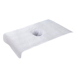 Max Soft Beauty Massage SPA Treatment Bed Cover Sheet With Breath Hole White