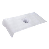 Max Soft Beauty Massage SPA Treatment Bed Cover Sheet With Breath Hole White