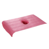Max Soft Beauty Massage SPA Treatment Bed Cover Sheet With Breath Hole Pink